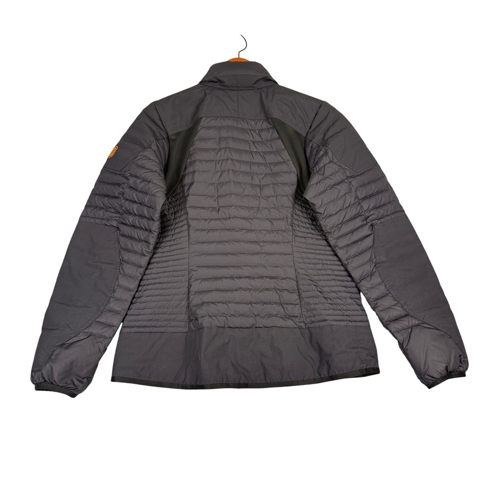 Eddie Bauer Sportshop StormDown 700 Puffer Jacket Womens Medium Black Gray - Picture 3 of 10